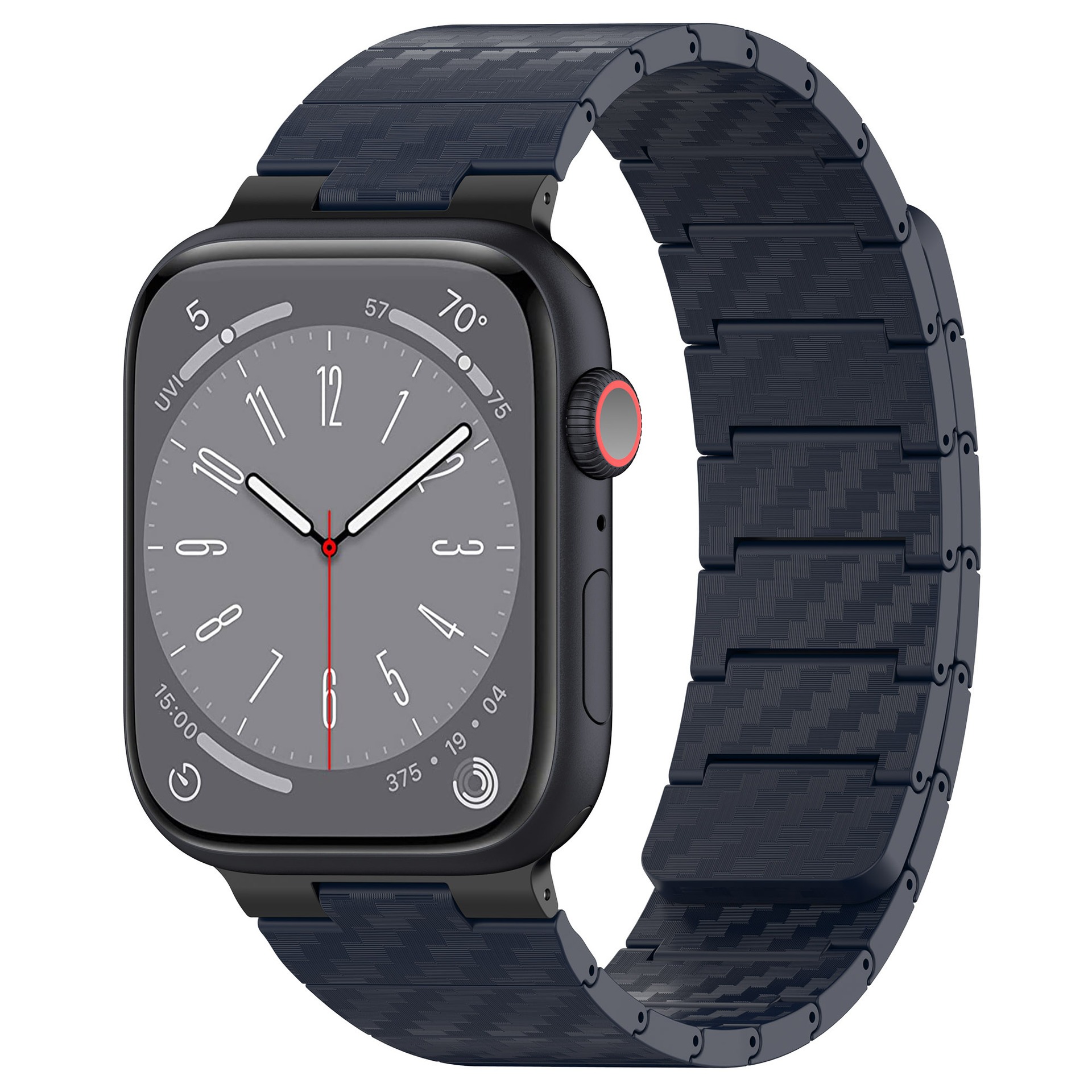 Watch Band Suitable for Apple Watch iWatch Watch Band Carbon Fiber Magnetic Apple Watch Band - Image 9