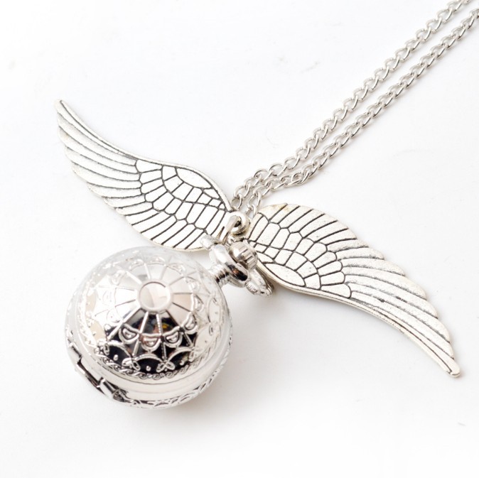 Necklace Golden Watch Ball Potter Quartz Pocket Watch - Image 10