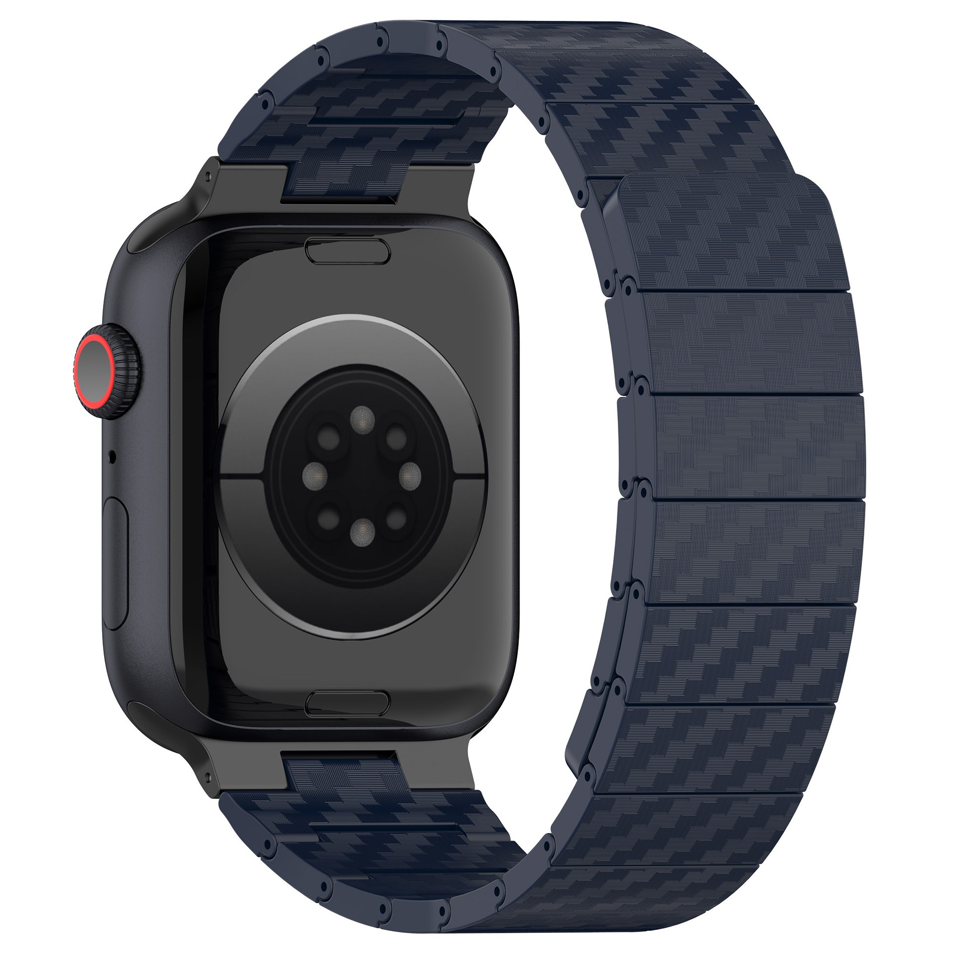 Watch Band Suitable for Apple Watch iWatch Watch Band Carbon Fiber Magnetic Apple Watch Band - Image 8