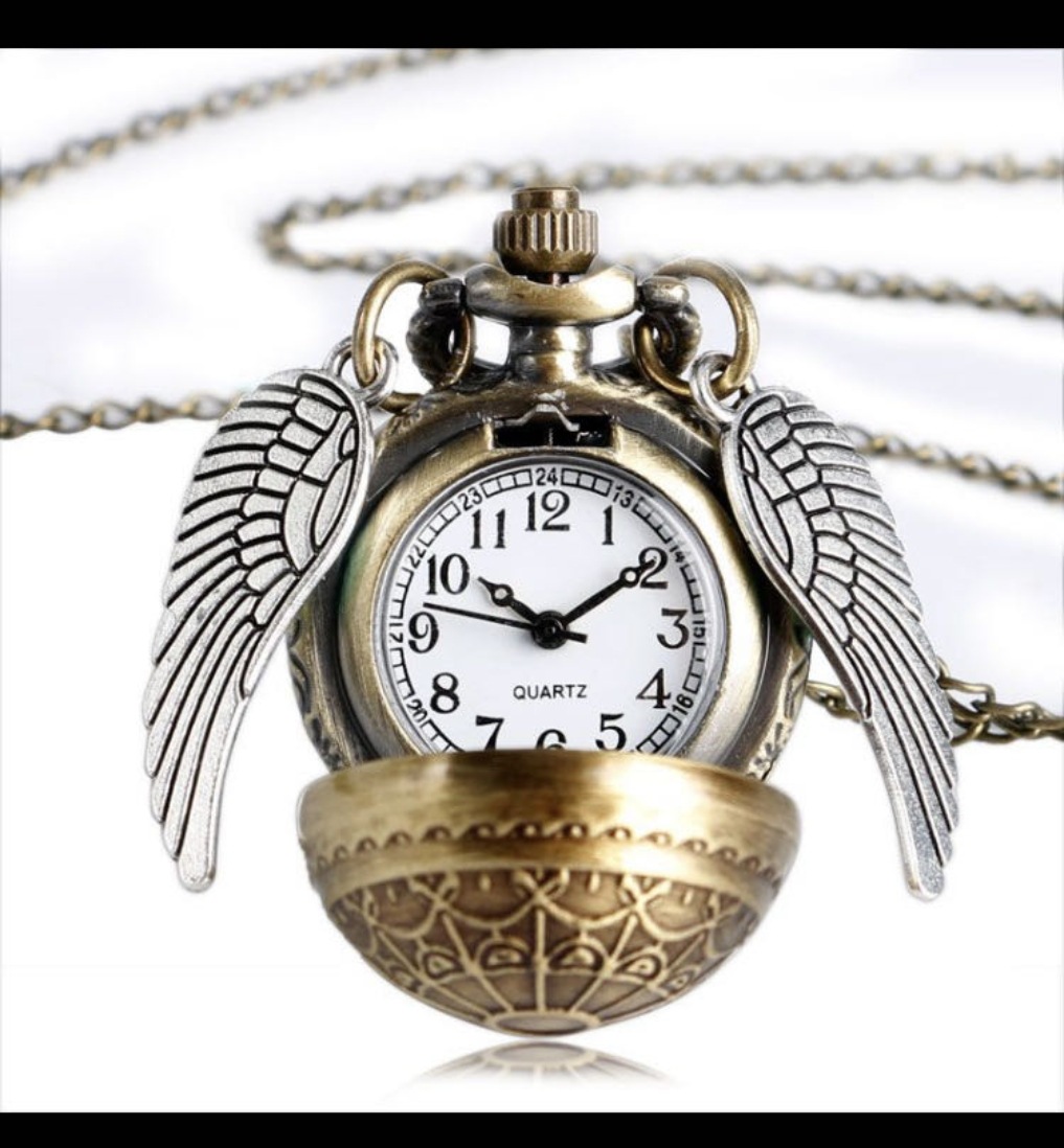 Necklace Golden Watch Ball Potter Quartz Pocket Watch - Image 11