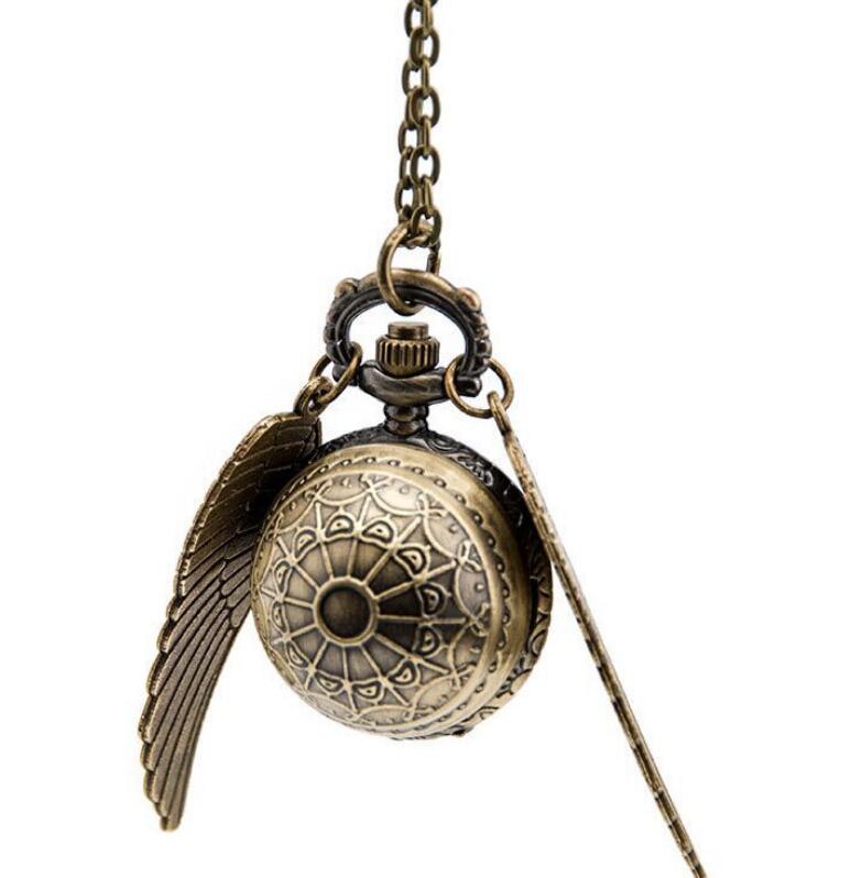 Necklace Golden Watch Ball Potter Quartz Pocket Watch - Image 15