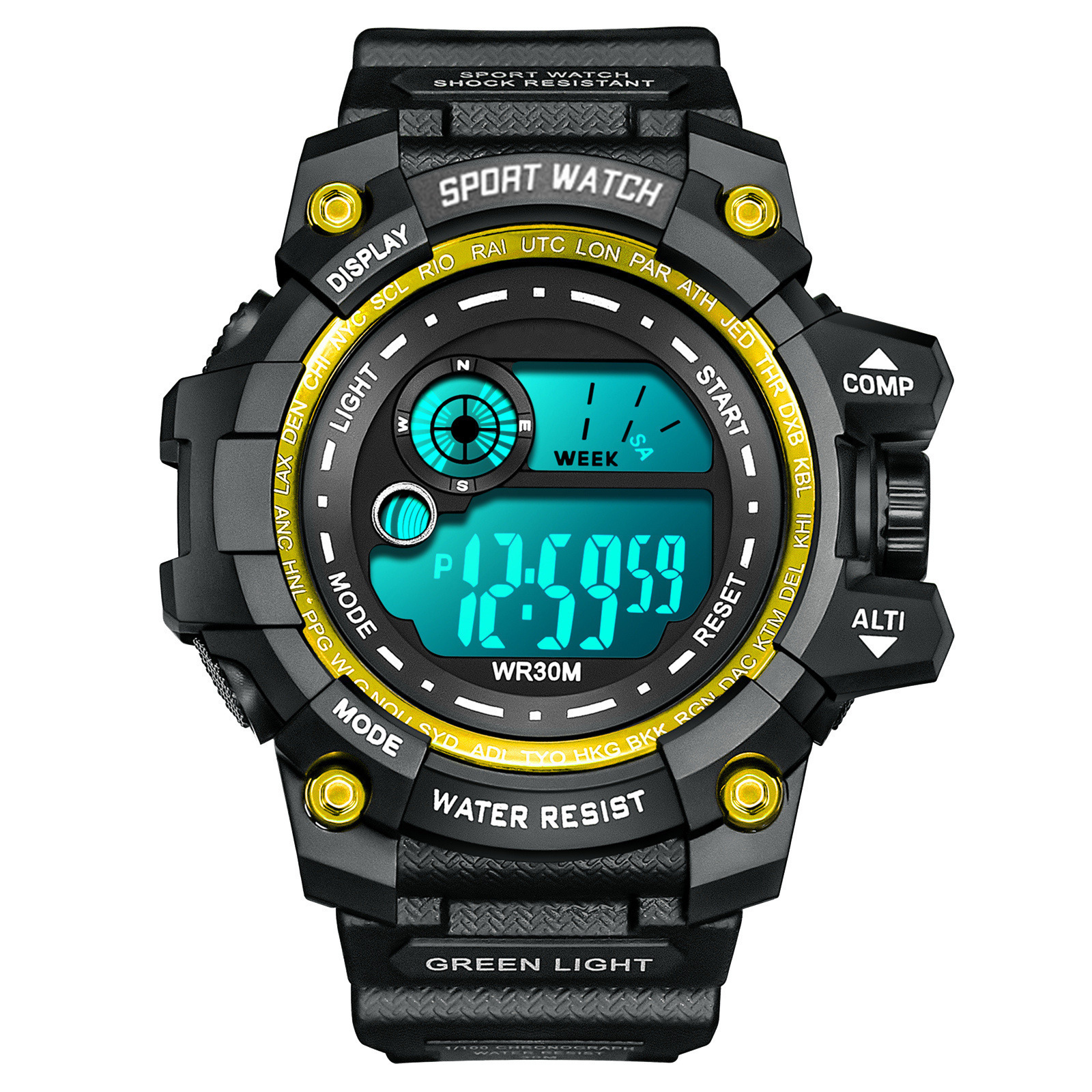 Student watch sports boy electronic watch waterproof luminous watch - Image 3